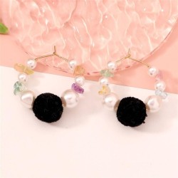  occidental style geometry Round samll wind temperament fashion trend personal..