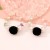  occidental style geometry Round samll wind temperament fashion trend personality earrings ear stud Earring