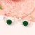  occidental style geometry Round samll wind temperament fashion trend personality earrings ear stud Earring