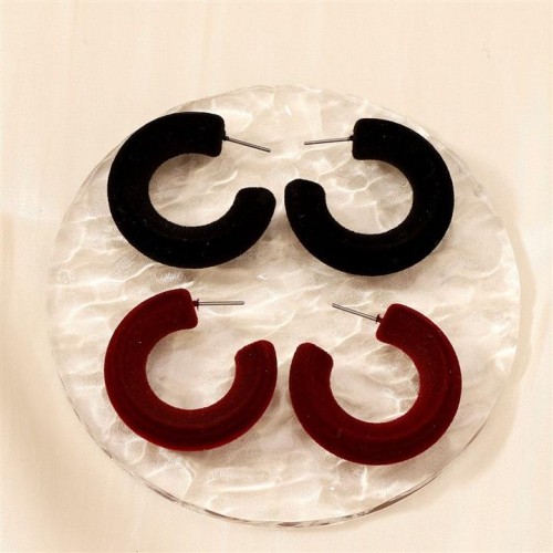  occidental style geometry annular temperament high fashion samll all-Purpose retro earrings ear stud Earring