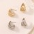  occidental style geometry annular temperament high fashion samll all-Purpose retro earrings ear st