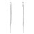 occidental styleins wind long style tassel earrings woman fashion personality diamond chain earring Ea