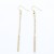occidental styleins wind long style tassel earrings woman fashion personality diamond chain earring Ea