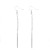 occidental styleins wind long style tassel earrings woman fashion personality diamond chain earring Ea