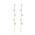 occidental styleins wind long style tassel earrings woman fashion personality diamond chain earring Ea