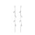 occidental styleins wind long style tassel earrings woman fashion personality diamond chain earring Ea