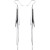 occidental styleins wind long style tassel earrings woman fashion personality diamond chain earring Ea