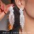 occidental style exaggerating zircon diamond geometry big earrings woman personality ta