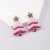 christmas handmade beads Earring Pearl colorful diamond bow christmas tree head earrings