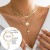 occidental style  Metal snake chain Peach heart necklace  personality cross pendant multilayer
