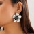 occidental style ethnic style retro flowers necklace woman samll all-Purpose velvet flowers Colla