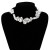 occidental style  fashion Irregular Collar  samll Metal necklace woman