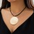 occidental style exaggerating surface big pendant Collar  fashion style Metal patternnecklace 
