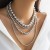 occidental style  punk wind multilayer beads necklace  personality exaggerating beads clavicle