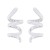 E occidental style Alloy personality earrings  fashion brief geometry ear stud
