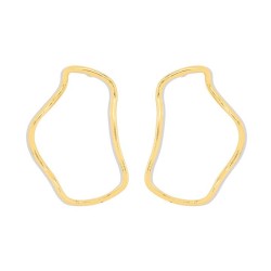 E occidental style personality exaggerating Alloy circle earrings  retro wind ..