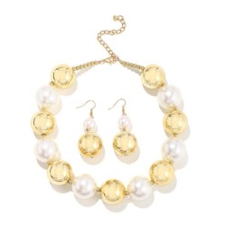 occidental style mixed color Pearl high necklace  palace wind retro temperamen..