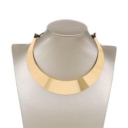 occidental styleR clavicle chain belt exaggerating Metal necklace  head punk S..