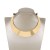 occidental styleR clavicle chain belt exaggerating Metal necklace  head punk Street Snap Collar