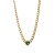 occidental style samll heart-shaped necklace  stainless steel color retention personality brief chain chain