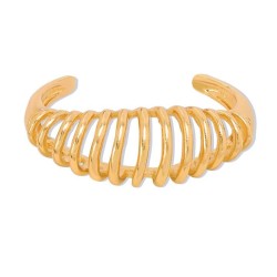  occidental style Alloy half hollow bracelet  exaggerating personality wind op..