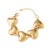 occidental style exaggerating surface Metal love bracelet  samll retro brief punk wind women