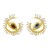 E occidental style medium exaggerating eyes tassel earrings  creative palace wind earring woman