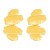 E occidental style brief geometry pattern earrings  medium wind brief Irregular Metal ear stud woman