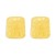 E occidental style brief geometry pattern earrings  medium wind brief Irregular Metal ear stud woman