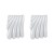 E occidental style brief geometry pattern earrings  medium wind brief Irregular Metal ear stud woman