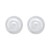 E occidental style brief geometry pattern earrings  medium wind brief Irregular Metal ear stud woman