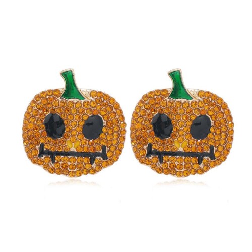 occidental style Earring lovely cartoon Earring woman Alloy diamond ear stud earrings