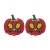occidental style Earring lovely cartoon Earring woman Alloy diamond ear stud earrings