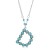 ethnic style long necklace woman retro mosaic turquoise WordD F  chain Alloy clavicle chain