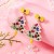 fashion star christmas tree earrings woman high Earring occidental style personality ea