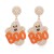 occidental style Earring woman Alloy embed Pearl Word earring earrings