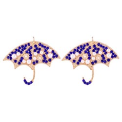 new color woman earrings fresh diamond personality exaggerating all-Purposeins..