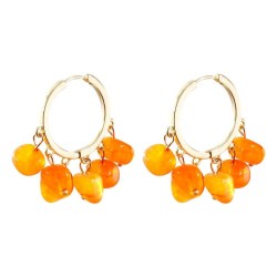 occidental style buckle ethnic style Bohemian style elements geometry ear stud..