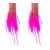 feather big earrings diamond feather long style super temperament high trend woman exaggerating tassel