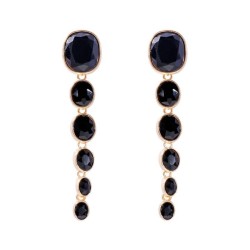 occidental style Round beads earrings exaggerating pendant Earring retro all-P..