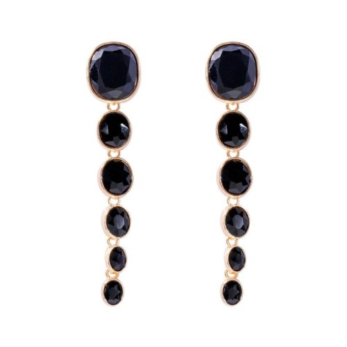 occidental style Round beads earrings exaggerating pendant Earring retro all-Purpose ear stud banquet Earring