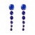 occidental style Round beads earrings exaggerating pendant Earring retro all-Purpose ear stud banquet Earring