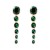 occidental style Round beads earrings exaggerating pendant Earring retro all-Purpose ear stud banquet Earring