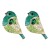 occidental style personality fully-jewelled samll lovely woman earrings enamel lovely animal Earring
