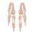 occidental style exaggerating Earring occidental style fashion personality flowers geometry ear stud fully-jewe
