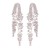 occidental style exaggerating Earring occidental style fashion personality flowers geometry ear stud fully-jewe