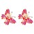 occidental style creative personality insect butterfly color diamond temperament occidental style earrings wo