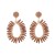 occidental style retro Bohemian style earrings woman personality all-Purpose handmade weave