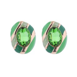 occidental style creativeins wind medium Ladies earrings woman  silver diamond..