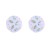 occidental style fashionins wind silver earrings woman temperament diamond enamel Ladies high Earring